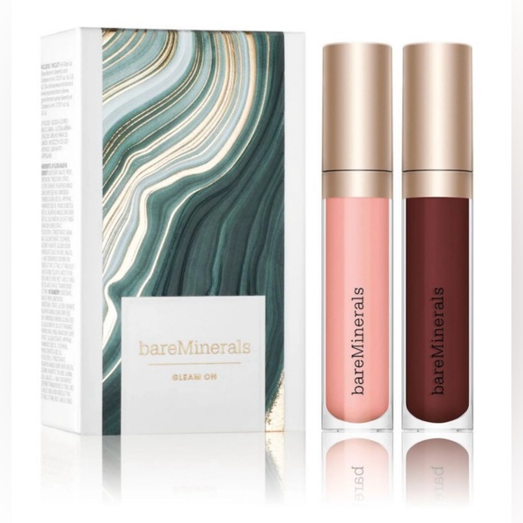 bareMinerals Other - bareMinerals Gleam On Lip Gloss-Balm Duo Limited Edition